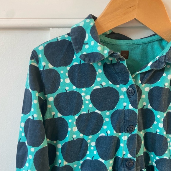 Tea Collection Apple Button Down Dress - Picture 4 of 5